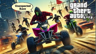 GTA V Unexpected Parkour Race A Thrilling Surprise [upl. by Randolf990]