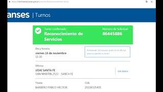 Tutorial solicitud de turno ante ANSES [upl. by Ernie]