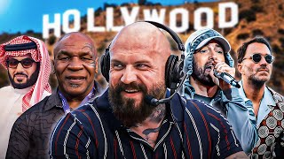 True Geordie visits AMERICA  Mike Tyson Eminem amp Riyadh Season LA Card [upl. by Sidra]