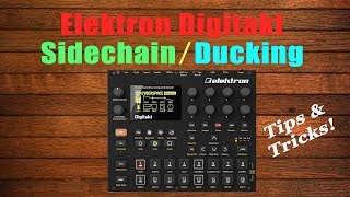 Elektron Digitakt Tutorial Sidechain  Ducking Effect [upl. by Orest]