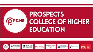 Prospects College of Higher Education  The Most Guaranteed Pathway to Australia or The UK [upl. by Ginzburg419]