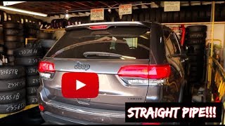 JEEP GRAND CHEROKEE 2015 STRAIGHT PIPED LOUDDDD ⁉️ [upl. by Stedman]