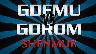 Shenmue  GDEMU vs GDROM [upl. by Eittam]