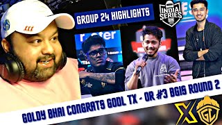 Goldy bhai Congrats Godlike amp Tx 💛 Bgis OR 3 Highlights [upl. by Cherice]