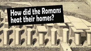 How the ROMANS heated their homes  Mosaic floor at Verulamium [upl. by Allenotna]