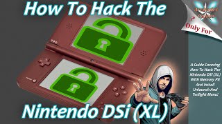 How To Hack Your Nintendo DSi XL  Run Games And More From An SD Card [upl. by Anon]