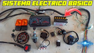 COMO APRENDER EL SISTEMA ELÉCTRICO DE MI MOTO 125150200250 PARTE 1 BÁSICO [upl. by Nevets]