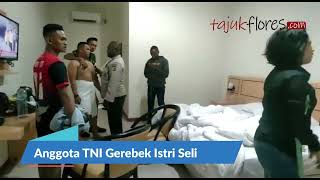 Detikdetik Anggota TNI Gerebek Istri Selingkuh dengan Pria Lain di Hotel di Jayapura [upl. by Naxor]