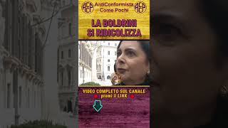 LA BOLDRINI SI RIDICOLIZZA DA SOLA boldrini deldebbio talkshow [upl. by Ycats]