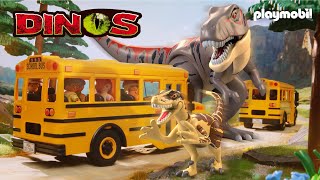 Le monde perdu des dinosaures  PLAYMOBIL en Français [upl. by Anassor]