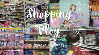 SHOPPING VLOG  Baby Necessities Food snacks and anything except the Supermarket VLOG by Arunika [upl. by Caravette]