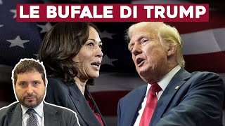 LE BUFALE di TRUMP per BATTERE KAMALA HARRIS alle ELEZIONI ANALISI con D ANGRISANI [upl. by Hayidan2]