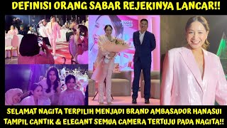 SEMUA CAMERA TERTUJU PADA NAGITA SLAVINA MERINDING 1GEDUNG SAMBUT NAGITA JD BRAND AMBASADOR HANASUI [upl. by Vally]