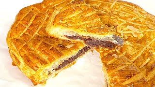 GALETTE DES ROIS FRANGIPANE CHOCOLAT RECETTE FACILE ET RAPIDE [upl. by Cilo]