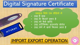 What is DSC Digital Signature Certificate amp How to use DSC amp Validity of DSC amp Cost of class DSC [upl. by Adnal]