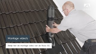 Montage video Ubbink Rolux 5G  toepassing foliedak [upl. by Llenrrad673]