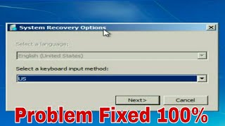 HOW to Fix System Recovery Option in windows 7  startup repair couldnt repair this computer tech [upl. by Puritan103]