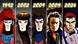 Gambit Evolution in Movies amp Cartoons 19922024  XMen 97 [upl. by Richardson38]