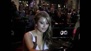 Neighbours actress Holly Valance meets fans at the GQ Awards on 4th September 2012 [upl. by Baptist950]