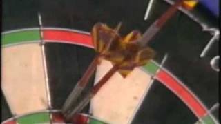 The rare quotRobin Hoodquot in Darts thrown by Eric Bristow 1983 [upl. by Tannenwald]