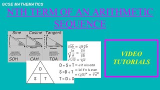 GCSE Mathematics nth term of an arithmetic sequence Grade 4 [upl. by Akinal635]