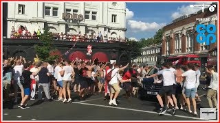 Scenes across the nation as England reach the semifinals of the World Cup [upl. by Okire178]