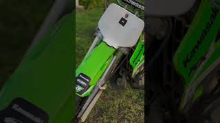 Kawasaki kx 125 kawasaki shorts motocross dirtbike kx125 [upl. by Cris]