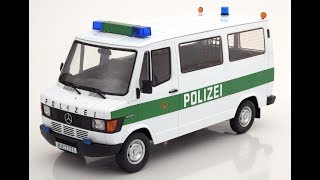 Modelissimo KKScale Mercedes 208D Police 1988 118 [upl. by Nodarse]