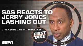 Stephen A argues declining Cowboys fan attendance rattled Jerry Jones  First Take [upl. by Federico]