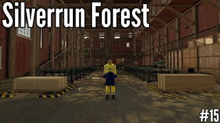 Stockpiling Our Goods  Farming Simulator 22  Silverrun Forest  Ep 15 [upl. by Dita]