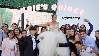 we planned a QUINCE in 2 WEEKS this is how it went  the Aguilars [upl. by Bebe]