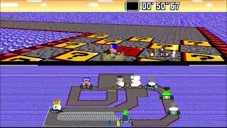 Super Mario Kart Hack Attack Robot Racing  in HD 169  SNES  bsnes [upl. by Anoiek342]