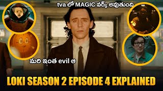 LOKI SEASON 2 EPISODE 4 EXPLAINED IN TELUGU  LOKI SEASON 2  TELUGU LEAK [upl. by Munshi]