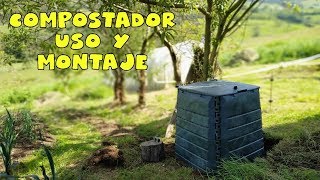 Compostador montaje y uso  Tu huerto facil  compost [upl. by England530]