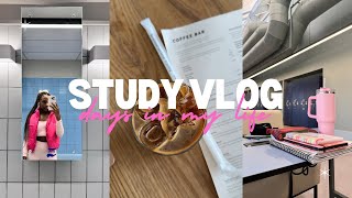 Study vlog  study w me at a coffee shop study dates  superbalist haul amp more [upl. by Ydissac743]