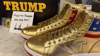 🇺🇸 Trump Sneakers  Unboxing 2011000 🇺🇸 [upl. by Regan558]