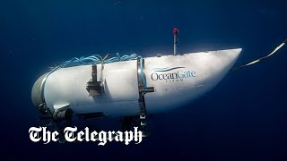 Titanic tourist submersible goes missing in the Atlantic Ocean [upl. by Sonnnie]