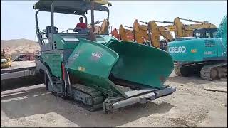 Vogele Asphalt Paver Year 2013 Jawwad Qureshi Heavy Equipments Trading LLC Dubai 00971555236533 [upl. by Esinrahs]