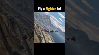 Mastering the Skies  Flying a Jet in GTA 5 [upl. by Aridatha]