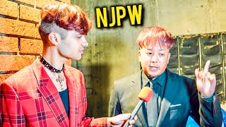 NJPW Ring Announcer Interview Takuro Shibata [upl. by Edette]