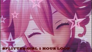 【Kasane Teto】weevildoing  Splitter Girl 1 Hour Loop original remix by DOWNGR4DE [upl. by Abbye]