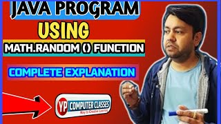 Java Program using Mathrandom function  how to use random method  YP Computer Classes [upl. by Godric]