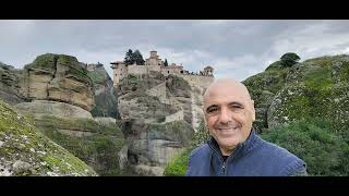 KALAMBAKA METEORA IN GREECE 🇬🇷 TODAY LAWRENCE MAST [upl. by Farleigh742]