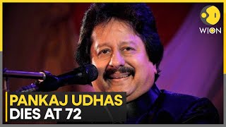 Pankaj Udhas the famous Ghazal and playback singer dies at 72  WION [upl. by Prior]