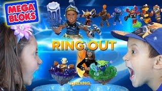 Real Life Battle Mode RING OUT Frost Guard Battle Arcade by Mega Bloks  Skylanders Swap Force [upl. by Cavallaro]