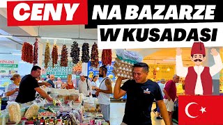 PIERWSZY RAZ NA BAZARZE W KUSADASI  CENY NAS MOCNO ZASKOCZYŁY  NIGDY NIE WIDZIAŁAM TAKICH CEN 😱 [upl. by Suedaht854]