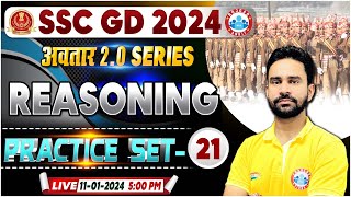 SSC GD Reasoning  SSC GD 2024 Reasoning Practice Set 21 SSC GD Reasoning PYQs By Rahul Sir [upl. by Dabbs198]