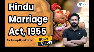 Hindu Marriage Act 1955  Judiciary and Law Exams  Anoop Upadhyay  Linking Laws [upl. by Ruella]