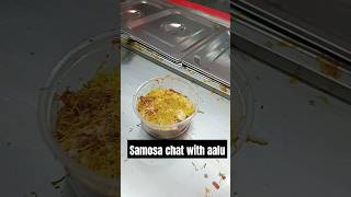 Samosa Chat  Patna me kya khae  Bhukh lagne par kya khae  patna samosachaat samosa foodie [upl. by Jules34]