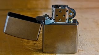 How To Fill And Change Flints On a Zippo Lighter [upl. by Wickman]